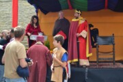 Il re Sancho presiede il bando reale nei paesi pirenaici